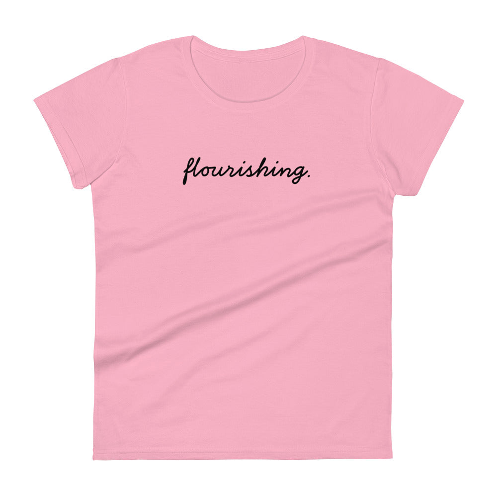 Flourishing Women's Short Sleeve T-Shirt - Light - The Flourish Shop