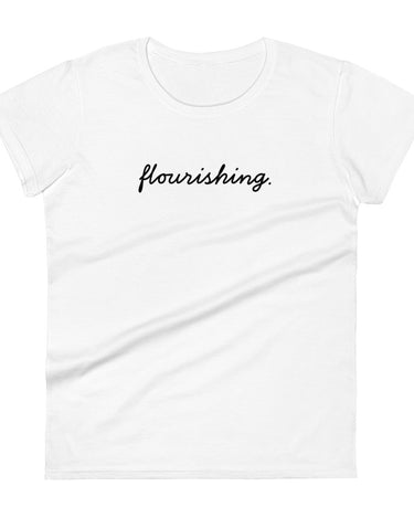 Flourishing Women's Short Sleeve T-Shirt - Light - The Flourish Shop